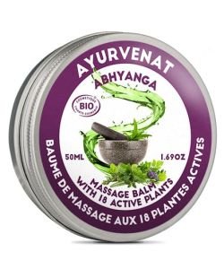 Abhyanga massage balm - AyurvÃ©nat BIO, 50 ml